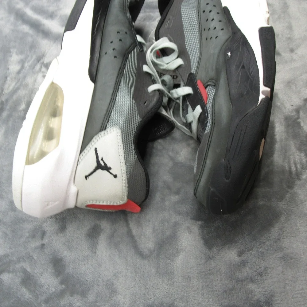 Jordan Air‎ 200E Sneakers Mens 11.5 Black Low Top Cushioned Lace Athletic Chunky